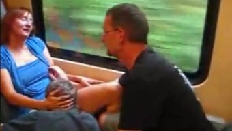 Amateur-Dreier Auf Einer Deutschen Bahn