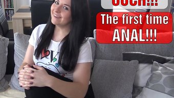 Intensive Erste Anale Erfahrung Der Deutschen Amateurin Vor Der Kamera Aufgenommen