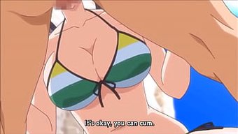 Dicktittiges Luder Beim Blowjob Am Strand