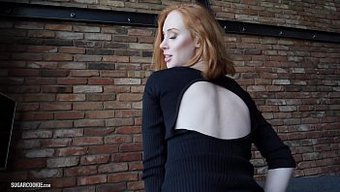 Natural Redhead Lenina Crowne'S Homemade Sex Tape Of Big Tits And Blowjobs