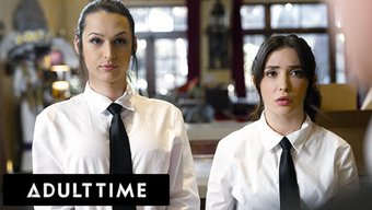 Chefs Und Angestellte Engagieren Sich Während Der Arbeitszeit In Einer Heißen Begegnung!