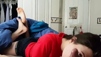Oralsex Und Sperma Im Mund Mit Einer Süßen Amateurin